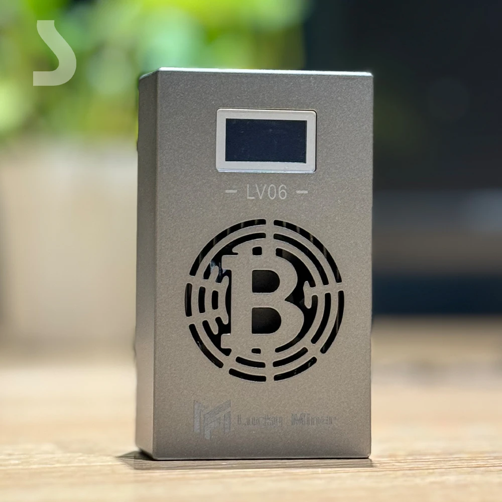 

Bitcoin Solo Miner Lucky Miner LV06 LV05 BTC miner SHA-256 500GH/S BM1366 Asic Chip BTC BCH DGB BSV Lottery Machine Nerd miner