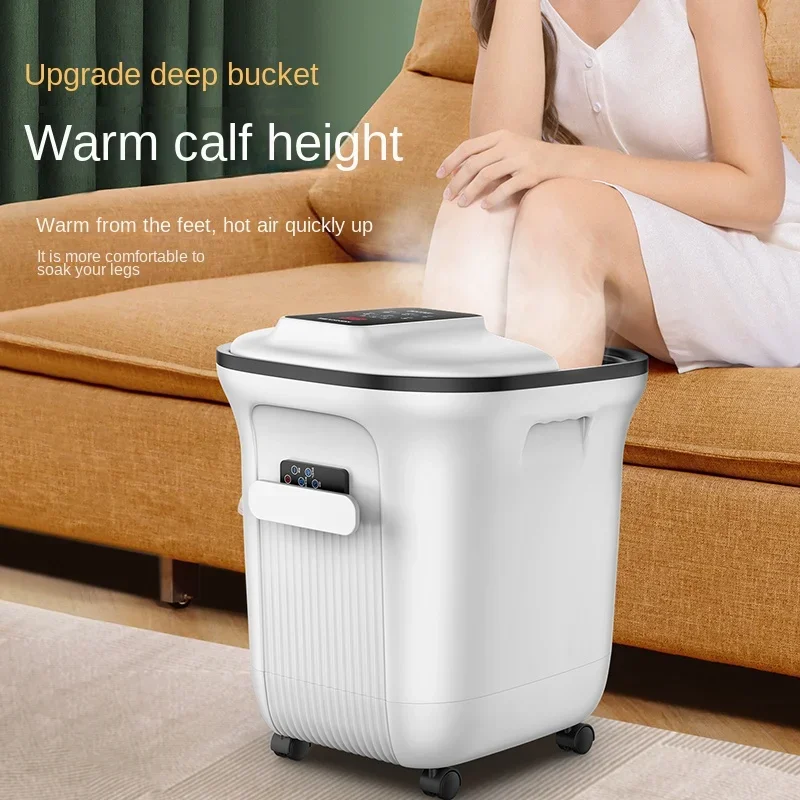 

HXL Foot Bath Barrel Constant Temperature Heating Automatic Feet-Washing Basin Electric Massage High Depth Foot Bath Tub