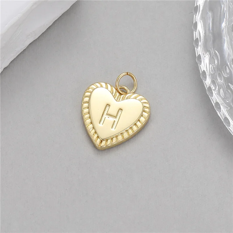Stylish Chic Hypoallergenic Delicate French Romantic Love 26 Letter Pendant DIY Bracelet Necklace Earrings Accessories 3