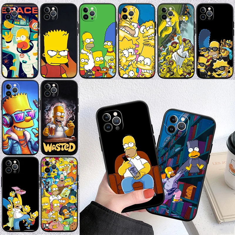 S-Simpsons-Art Custom Phone Case