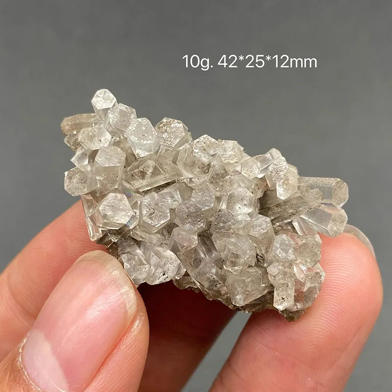 100% natural columnar transparent calcite raw stone mineral specimen healing crystal collection