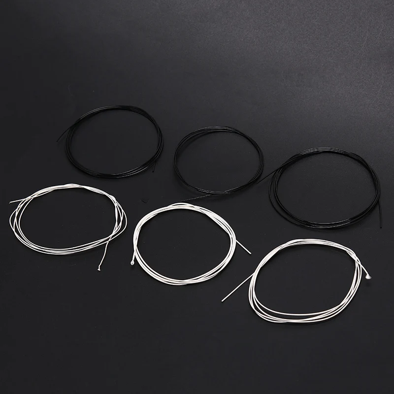 6pcs Guitar Strings Professional Music Instrument Strings Set Nylon Fiber Classical Guitar Replacement 6 Set