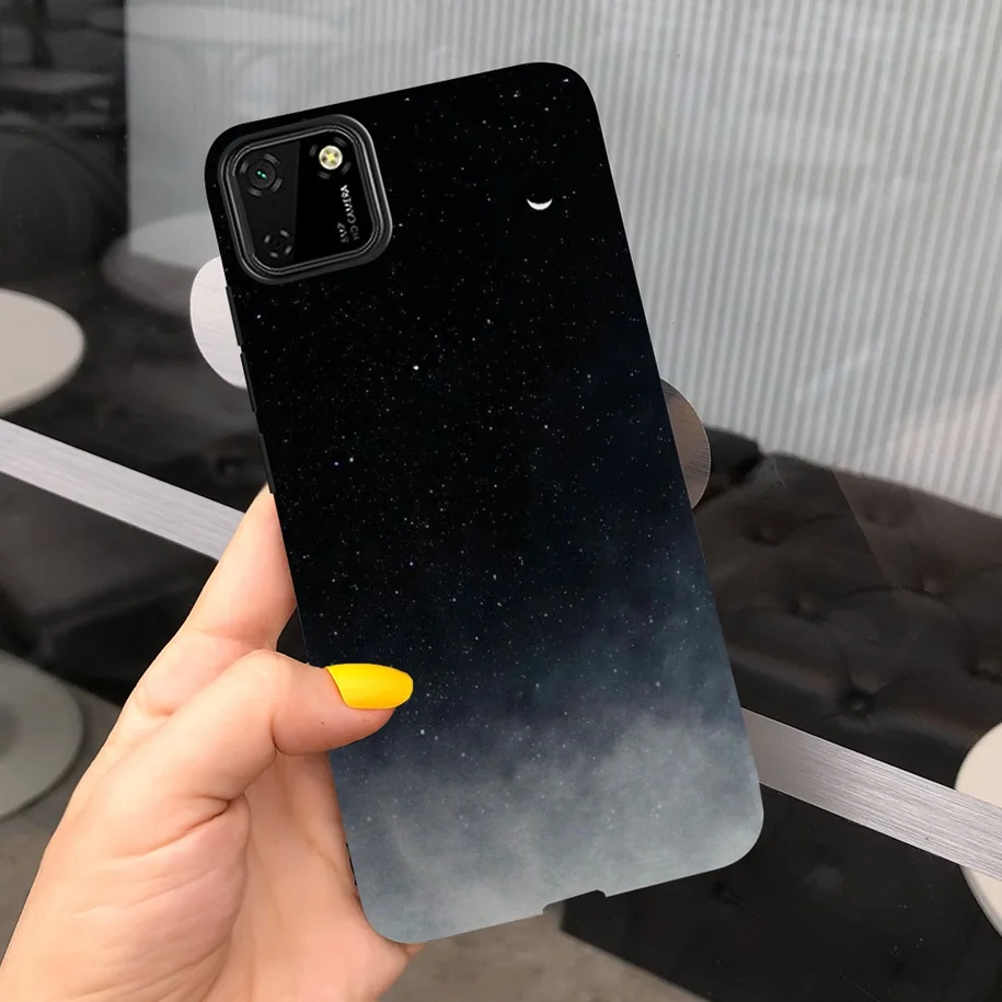 Moon Leopard Cartoon Soft Phone Case - Stylish Bumper Cover