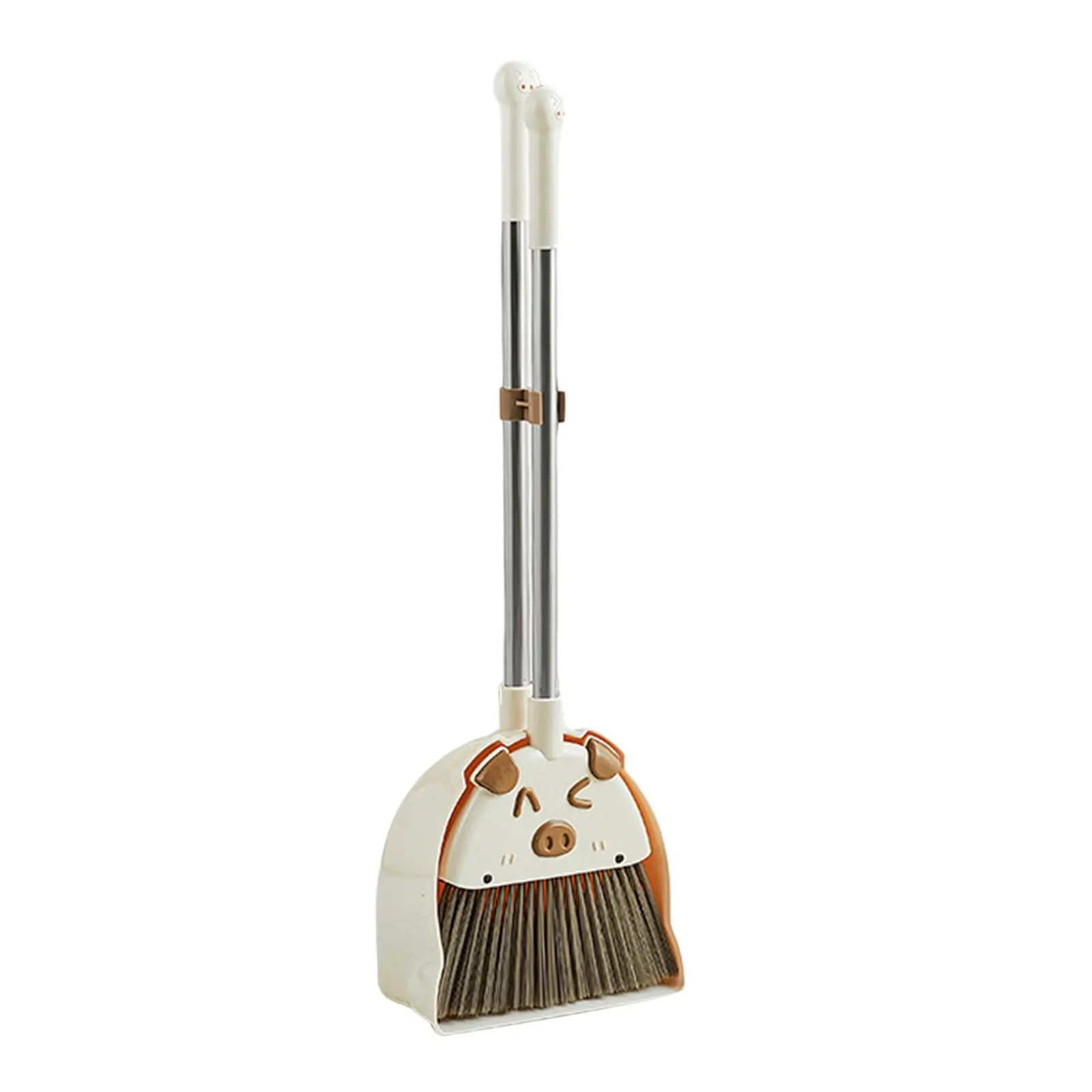 Household Mini Kids Broom and Dustpan Set Toddlers Cleaning Toys Set Educational Toy Cleaning for Age 3-6 Girls Toddlers desktop broom set