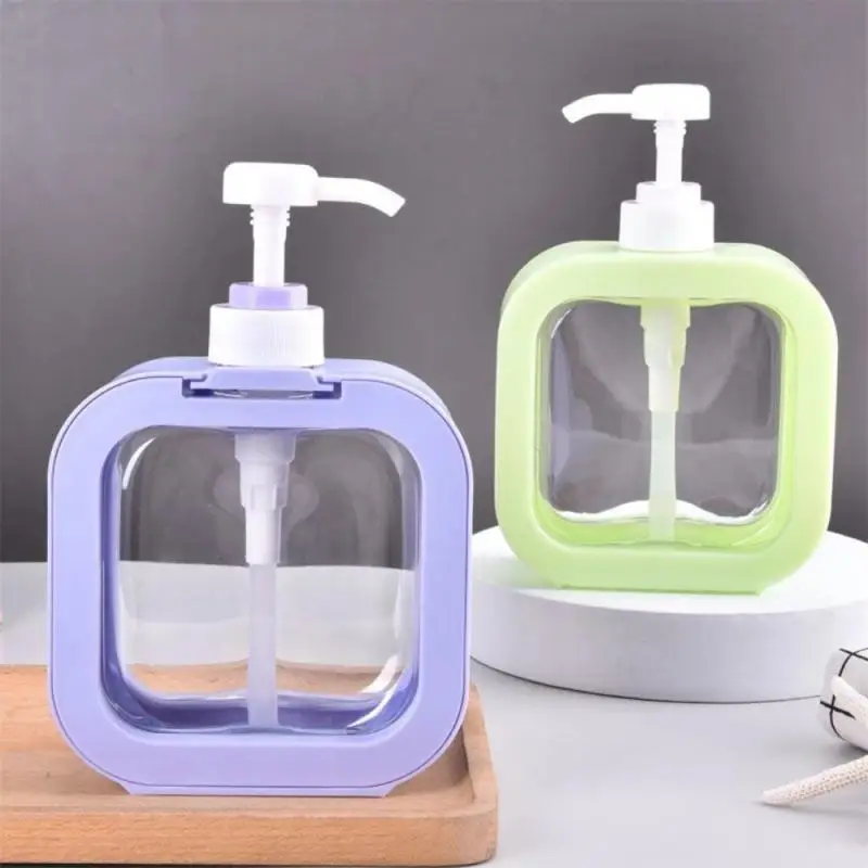 300/500/750/100ml Soap Dispenser Liquid Lotion Hand Pump Soap Dispenser Refillable Shampoo Bottle Plastic Hand Soap Dispenser 5