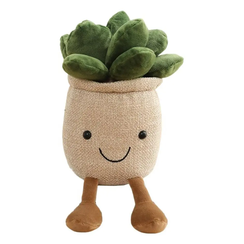 Lifelike Tulip&Succulent Plants Plush Stuffed Toys Soft Bookshelf Decor Doll Creative Potted Flowers Pillow for Girls Kids Gift 4 Lifelike Tulip&Succulent Plants Plush Stuffed Toys Soft Bookshelf Decor Doll Creative Potted Flowers Pillow for Girls Kids Gift 4