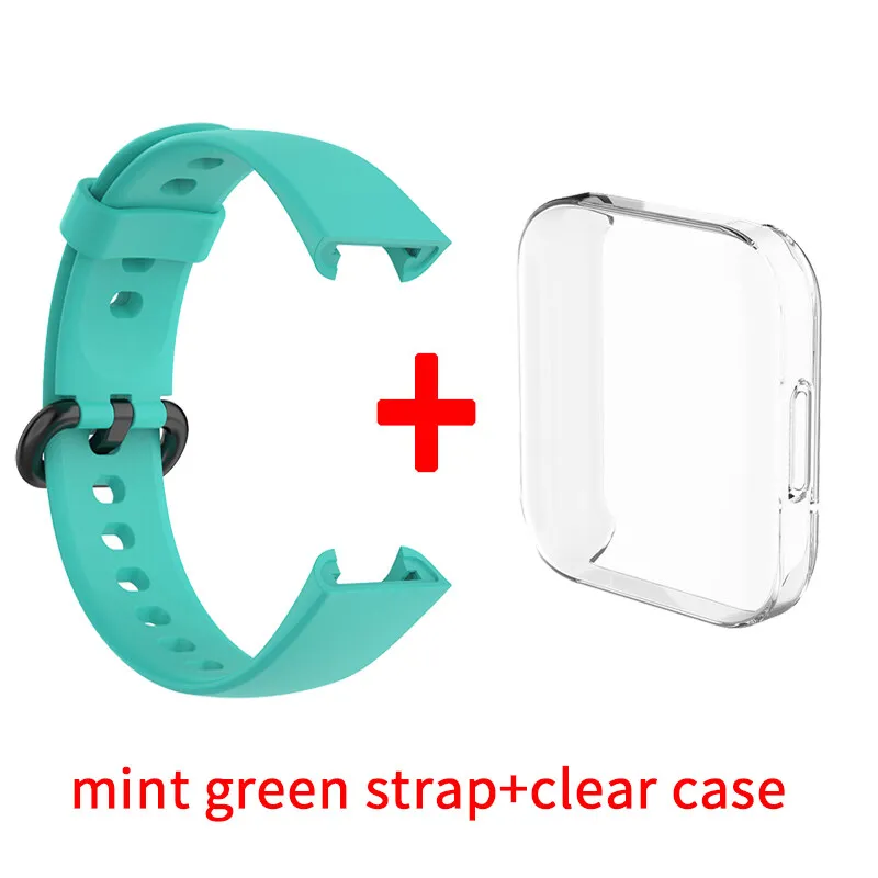 Silicone Protective Strap and Case for Smart Watch - Premium Wristband Bracelet Accessories