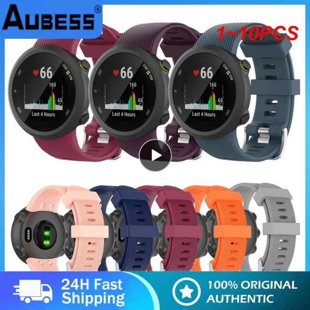 Bracelet de montre-bracelet pour montre Garmin Forerunner 45S silicone  bracelet