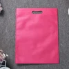 30*40/35*45cm Non-Woven Fabric Shopping Bag Reusable Folding Environmental Bag Storage Pouch Women Handbag Simple Shopping Bag 5