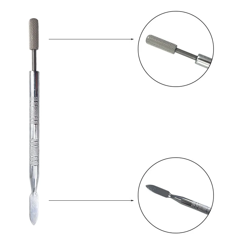 Double head brass edge leather oil paste dye quick pencil applicator paint roller tool for leather crafts tools double side leather tools leather craft tool kit leather craft tools leather craft tool