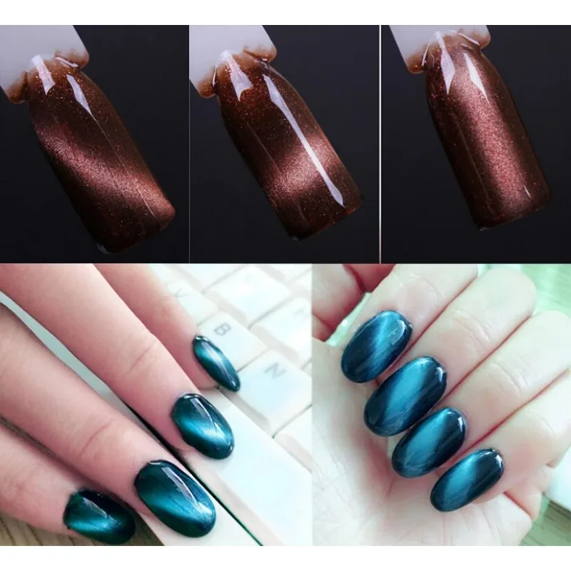 1 Pcs Strip Magical Magnet Stick For Cat Eye Gel Polish Nail Art Manicure Tool 3D Effect New