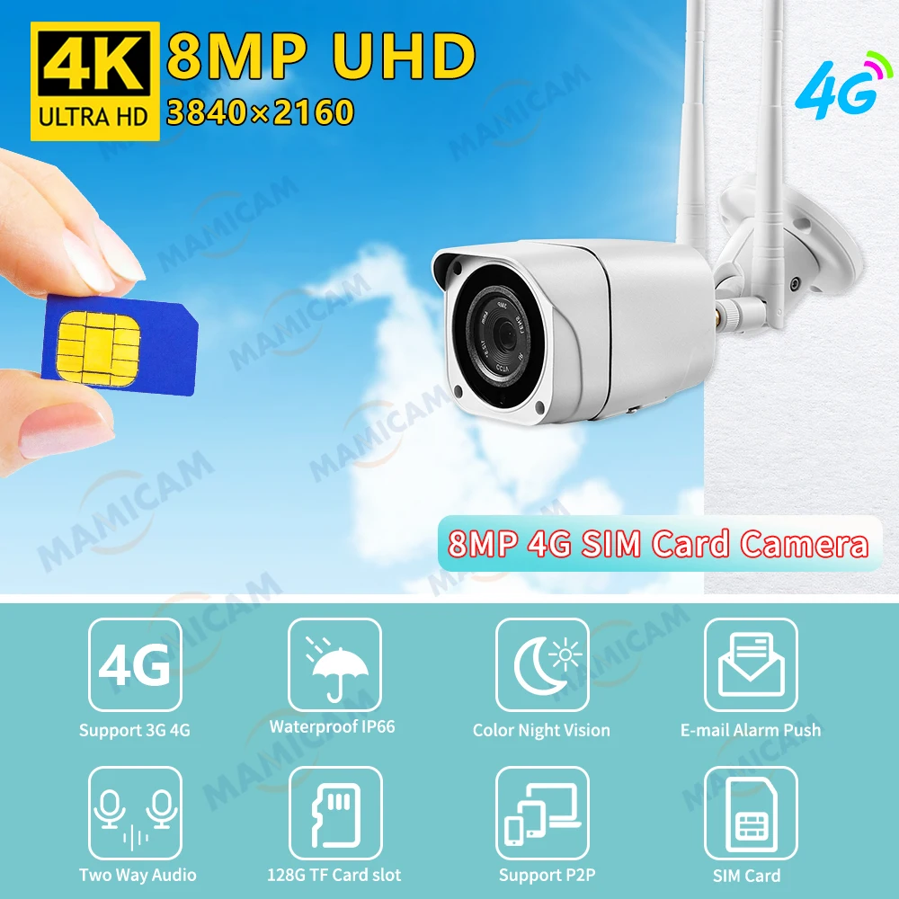 Night Vision Security Camera Gsm Kami Outdoor Security Camera