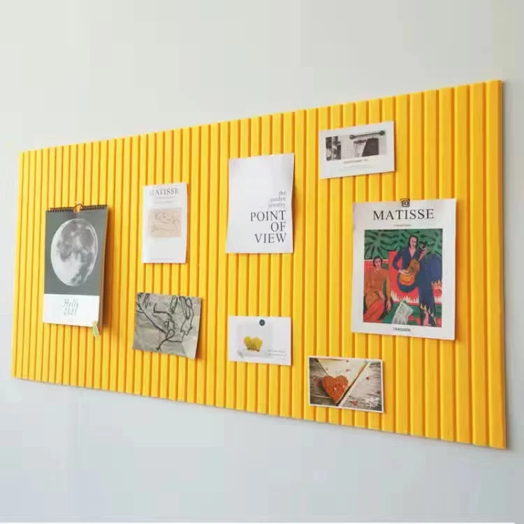 Tablón De Anuncios De Fieltro 90x118 Cm - Pizarra Decorativa Con Agujas