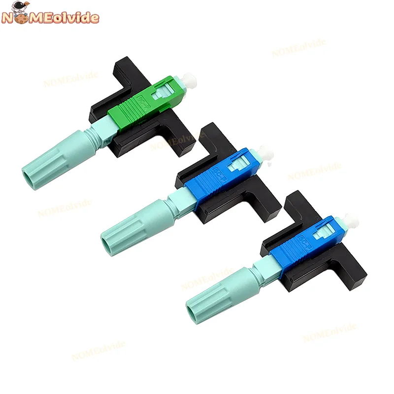 

Optical Quick Connector SC UPC Optical Fibe Quick Connector 58MM SC FTTH Fiber Optic Fast Connector Embedded High Quality SC APC