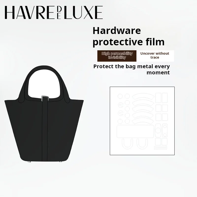 Havredeluxe Pellicola Protettiva In Metallo Per Hermes Picotin 18/20/26 Borsa Senza Spalline Pellicola Metallica Singola Acquista