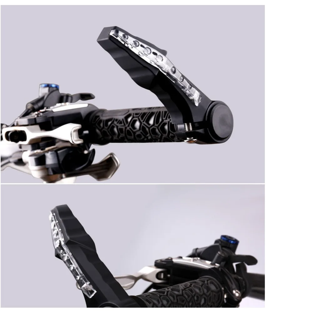 Bicycle mountain bikes, steering light horn handlebars, silicone grip, dead fly bike accessories_voghion.com