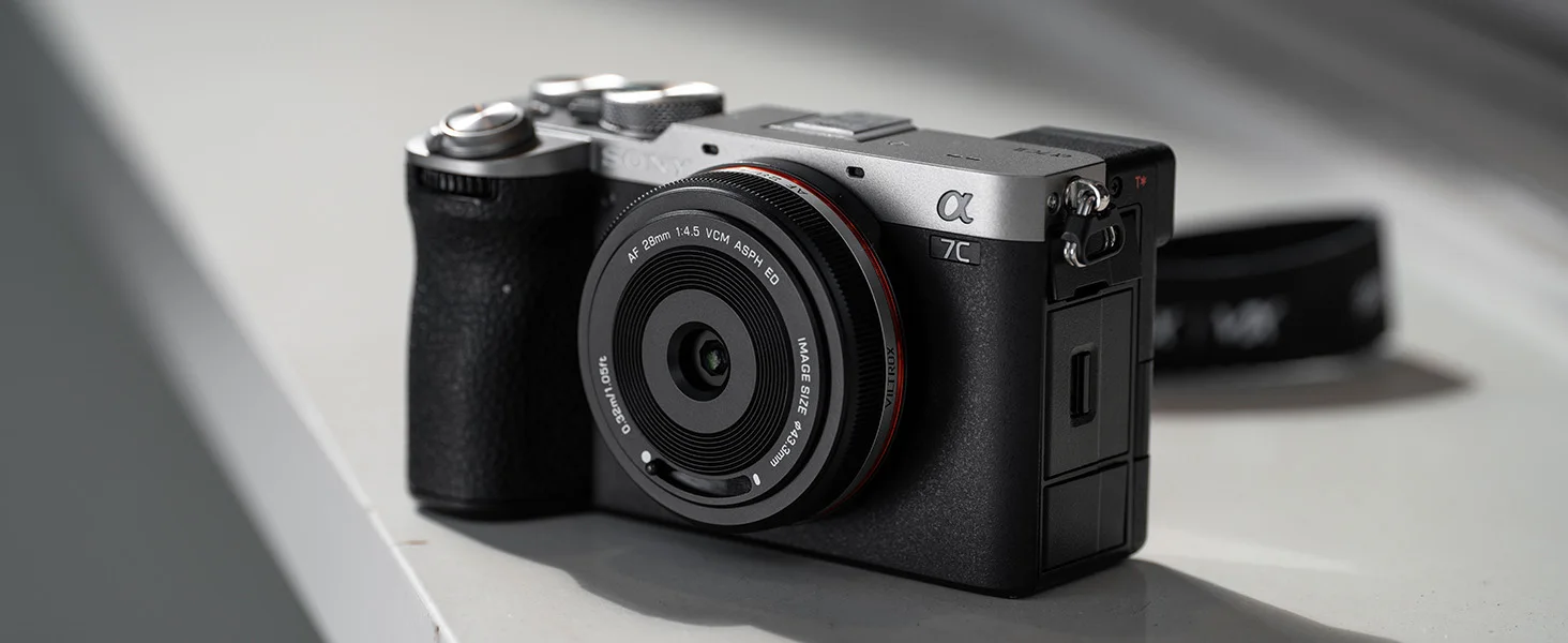 Obiettivo Pancake VILTROX 28mm F4.5 Per Sony E-Mount - Ultra Sottile Autofocus Full Frame - Foto 10