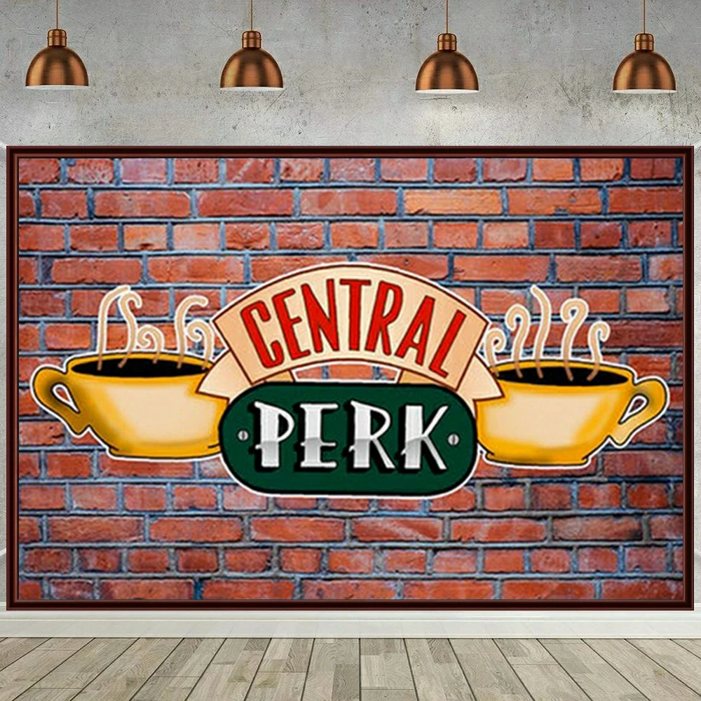 Diamond Painting Friends Central Perk  Diamond Painting Friends Serie Tv -  Full - Aliexpress