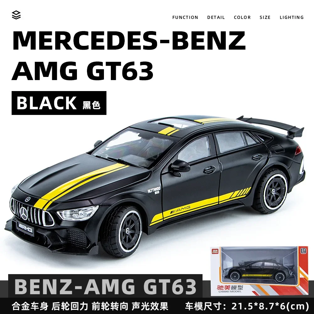 1:24 Mercedes Benz AMG GT63 Sports car Diecast Metal Alloy