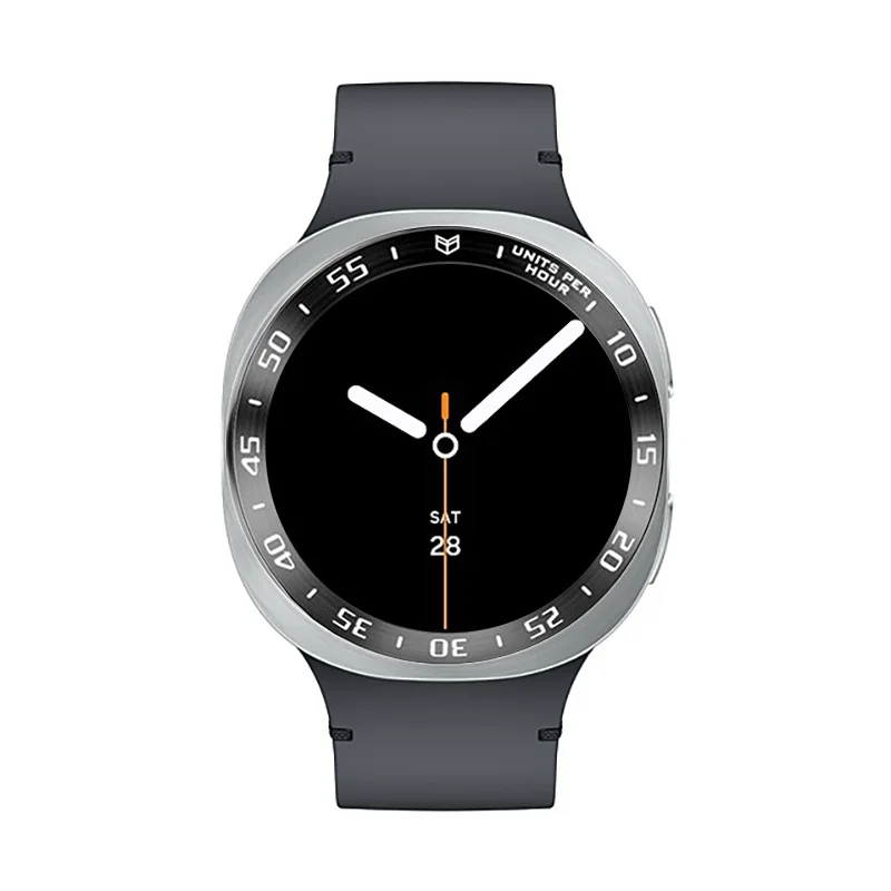 Premium Metal Bezel Ring with Time/Speed Scale Frame - Protective Accessory