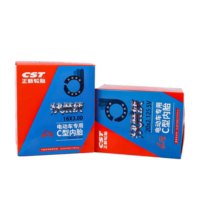 Electric Bike Inner Tube for 14 16 18 20 22 24 Inch Wheels