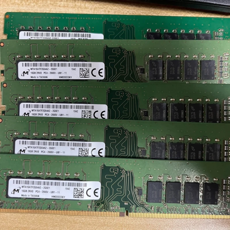 Micron RAMS DDR4 16GB 2RX8 PC4-2666v-UB1-11 UDIMM ddr4 2666MHz