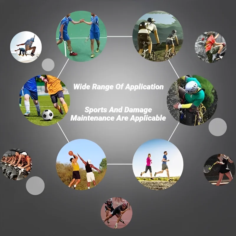 High Elastic Comfortable Athletic Wrist Sweatband - Pressure Protection for Sports & Fitness
