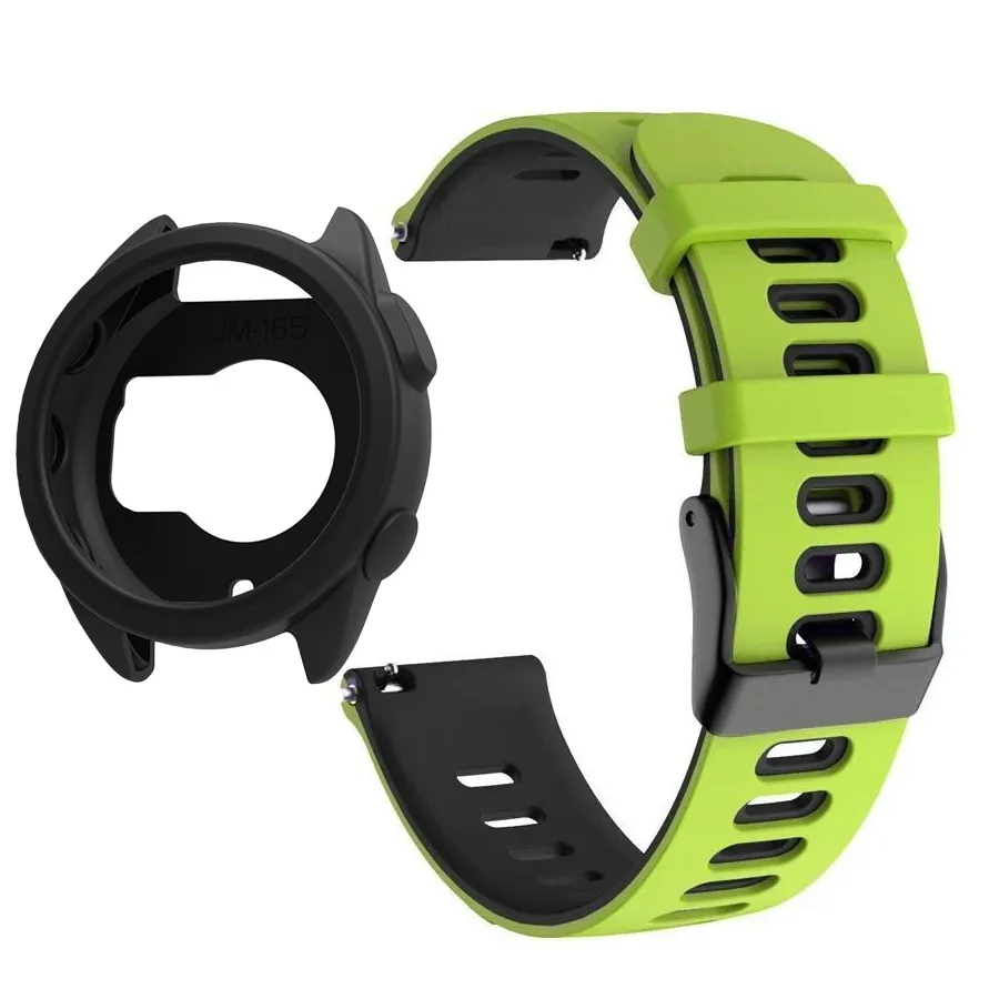 Silicone Sports Watch Band and Protective Cover Shell