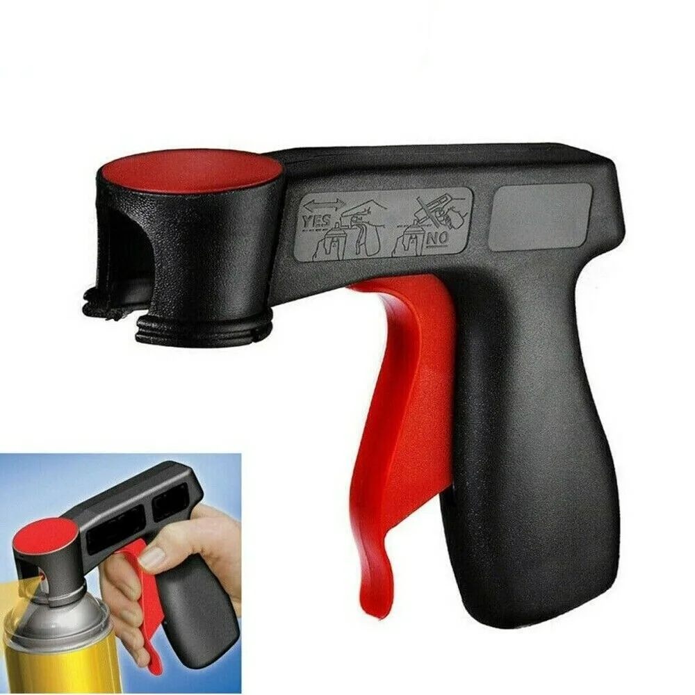 Manual Spray Spray Can Gun Trigger Handle Spray Paint Handle Portable Pistol Grip for Paint Bottle