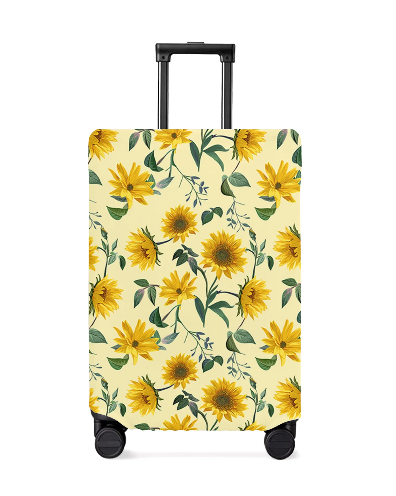 sunflower-yellow-travel-luggage-protective-cover-for-18-32-inch-travel-accessories-suitcase-elastic-dust-case-protect-sleeve