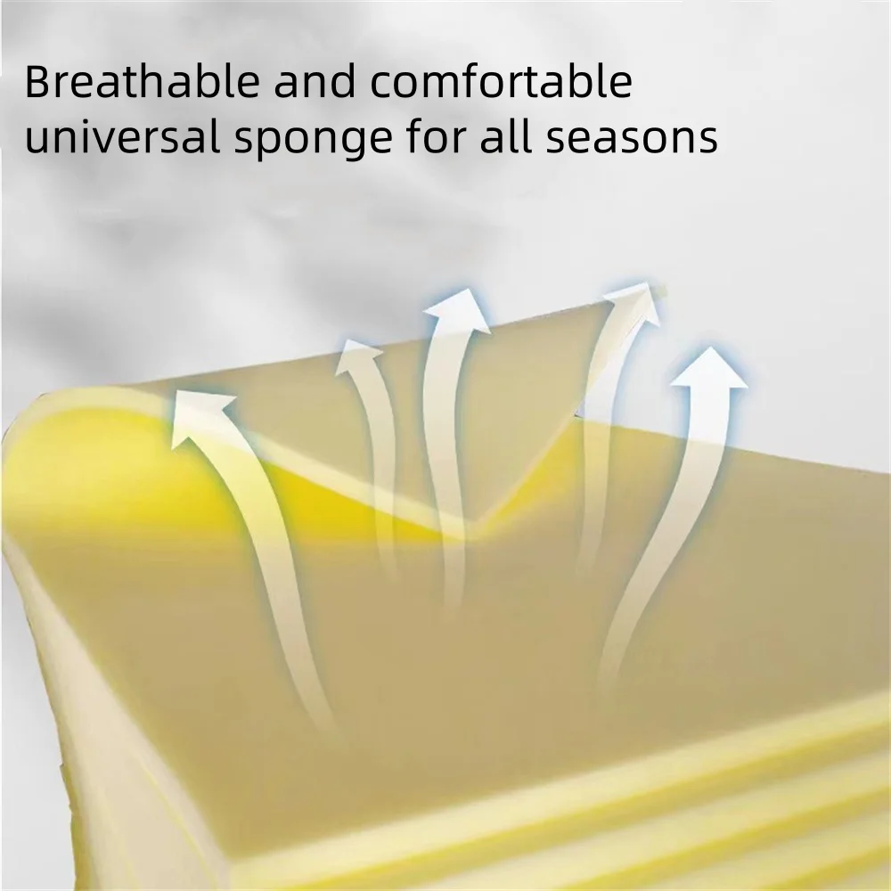 3CM 45D White Foam Sponge Square High Density Seat Foam White Cushion Core Sheet Upholstery Replacement Pad Premium Chair Pad 3
