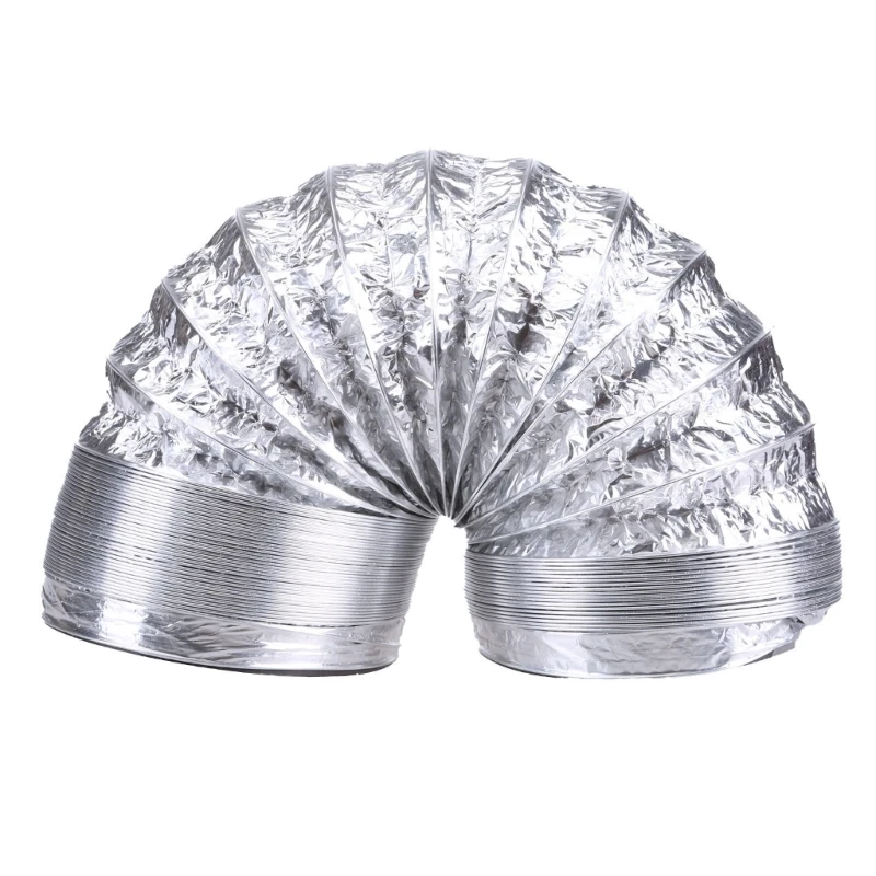 

8/4meter Aluminum Foil Hoses Ventilations Exhaust Pipe Exhaust Hood Ducts