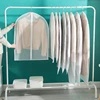 Transparent Hanging Clothes Dust Cover-3D Wardrobe Organizer for Coats & Garments Reusable PEVA Garment Bags with Zipper Closure 3