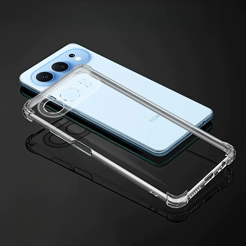 Clear Soft Silicone Phone Case - Transparent Back Cover