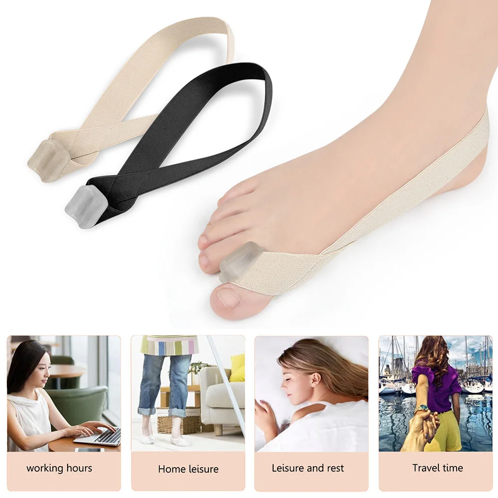 Foot Hallux Valgus Pull Strap Relieve Pain Orthosis