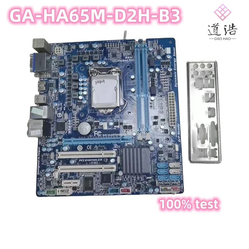 For GA-HA65M-D2H-B3 Motherboard 16GB USB2.0 USB3.0 LGA 1155 DDR3 Micro ATX H61 Mainboard 4 For GA-HA65M-D2H-B3 Motherboard 16GB USB2.0 USB3.0 LGA 1155 DDR3 Micro ATX H61 Mainboard - Image 2