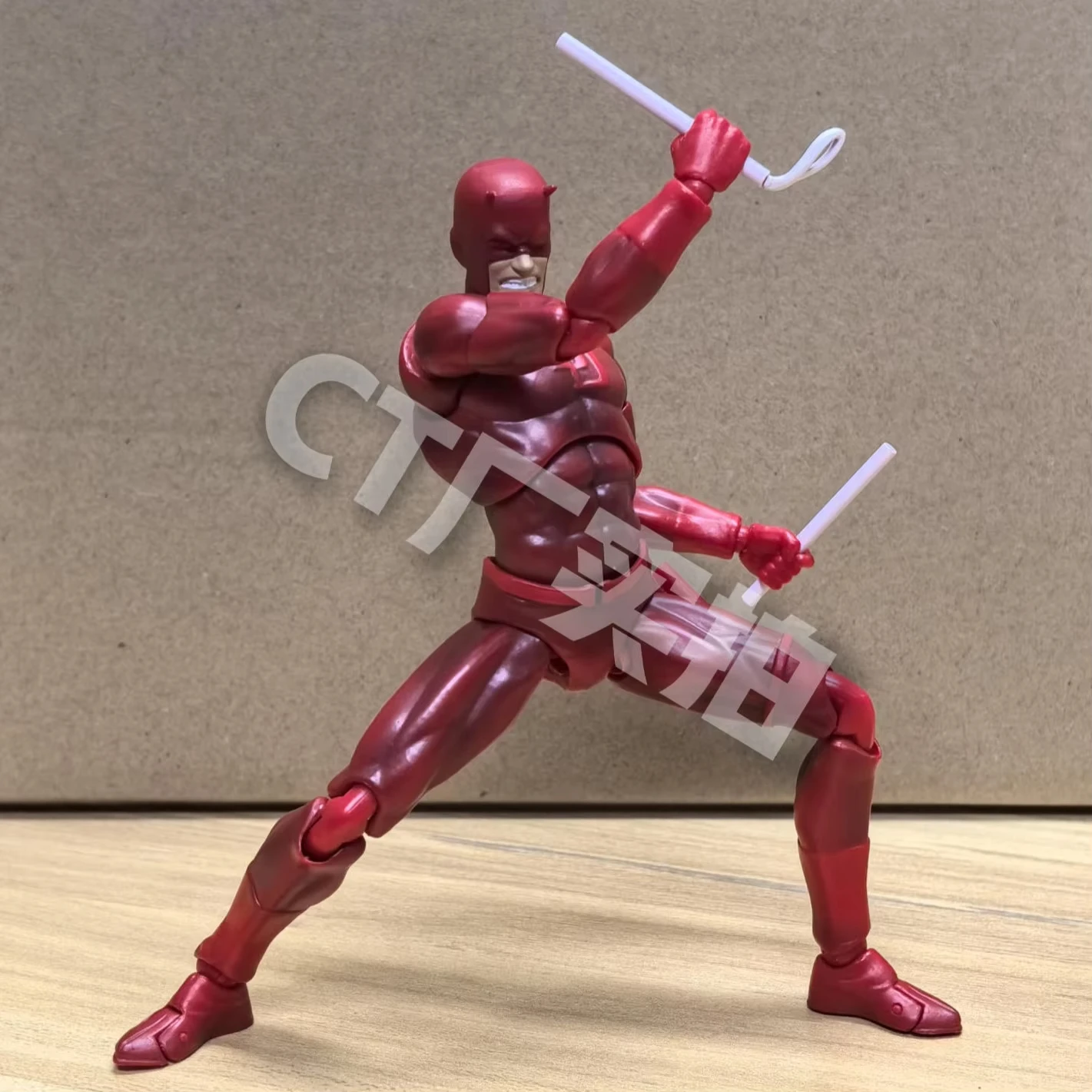 CT Toys DAREDEVIL Action Figure Mafex 223 SHF Black Suit DAREDEVIL