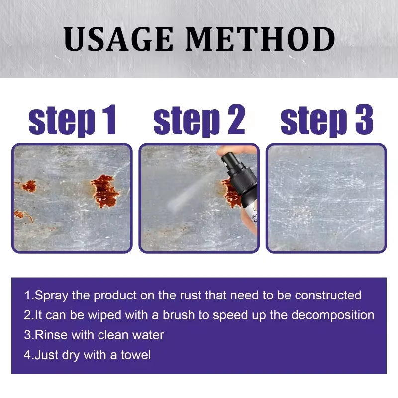 Metal Rust Remover for Automotive Wheel Faucet Stainless Steel metal rust remover