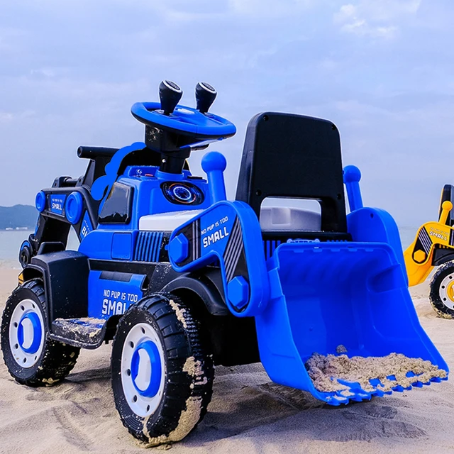 Children Electric Toy Car Excavator Can Be Remotely Controlled And Can Excavate Super Large Engineering Vehicle Kids Ride On Toy 2