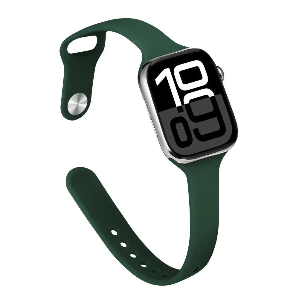 ตัวเลือกสินค้า สายรัดข้อมือสปอร์ตซิลิโคนสำหรับ Apple Watch พรีเมียม