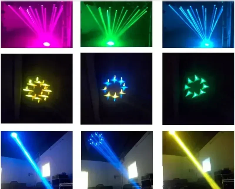디스코용 무빙 헤드 무대 조명, 할로겐 전구 조명, 100/295 W RGB DJ 장비 빔