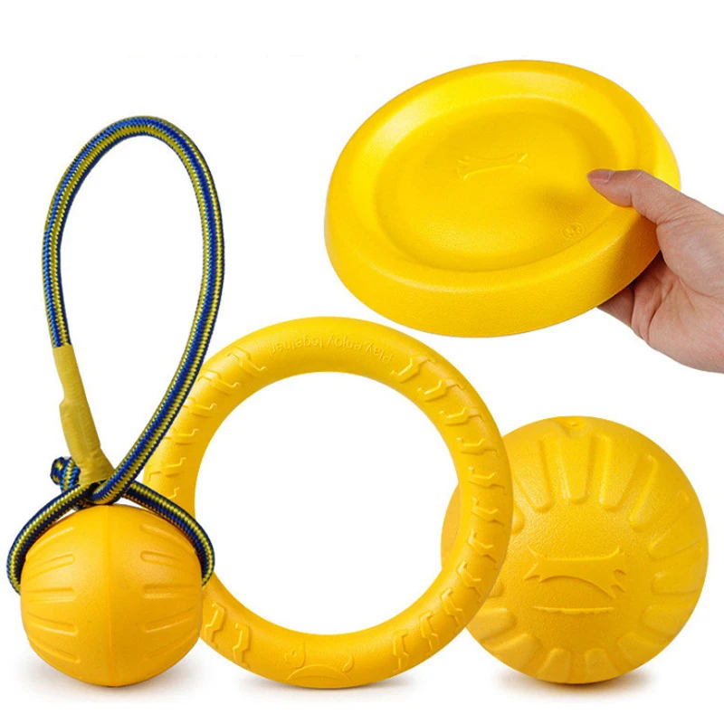 Big Dog Ball Resistant - Pet Flying Training Ring Dog Toys Large Bite  Resistant - Aliexpress