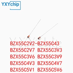 100PCS 0.5W Zener Diode Assortment Pack (0.5W 33V)