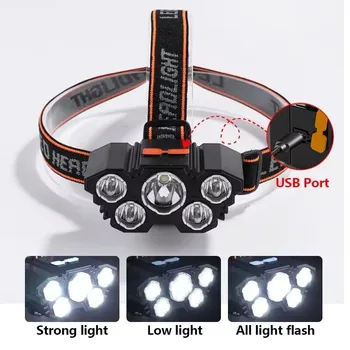 5-LED Rechargeable Headlamp 1
