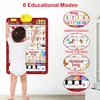 ABC Learning for Toddlers Learning Toys En/Spanish Electronic Interactive Wall Chart with Musical Alphabet Educational Gifts 2
