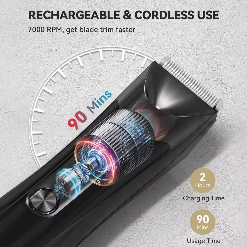 Professional Hair Cutting Machine Beard Trimmer Electric Shaver for Men Intimate Areas Hair Shaving Machine Safety Razor Clipper