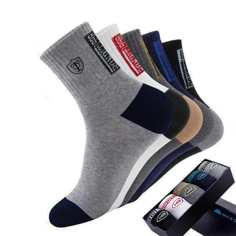 Sports Stockings Men Bamboo Fiber Cotton Socks 3Pairs