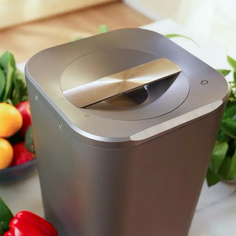 Electric kitchen waste food processing machine waster composter composting machine 4