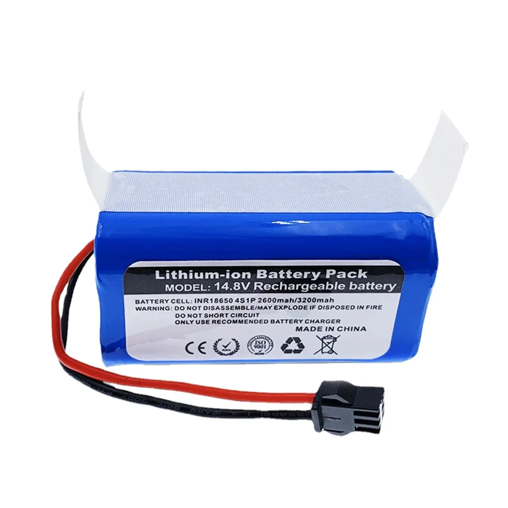 

4S1P 14.4V 6800mAh Li-ion Battery for Conga Excellence 990 1090 Ecovacs Deebot N79S N79 DN622 Eufy Robovac 11 11S 12 35C X500