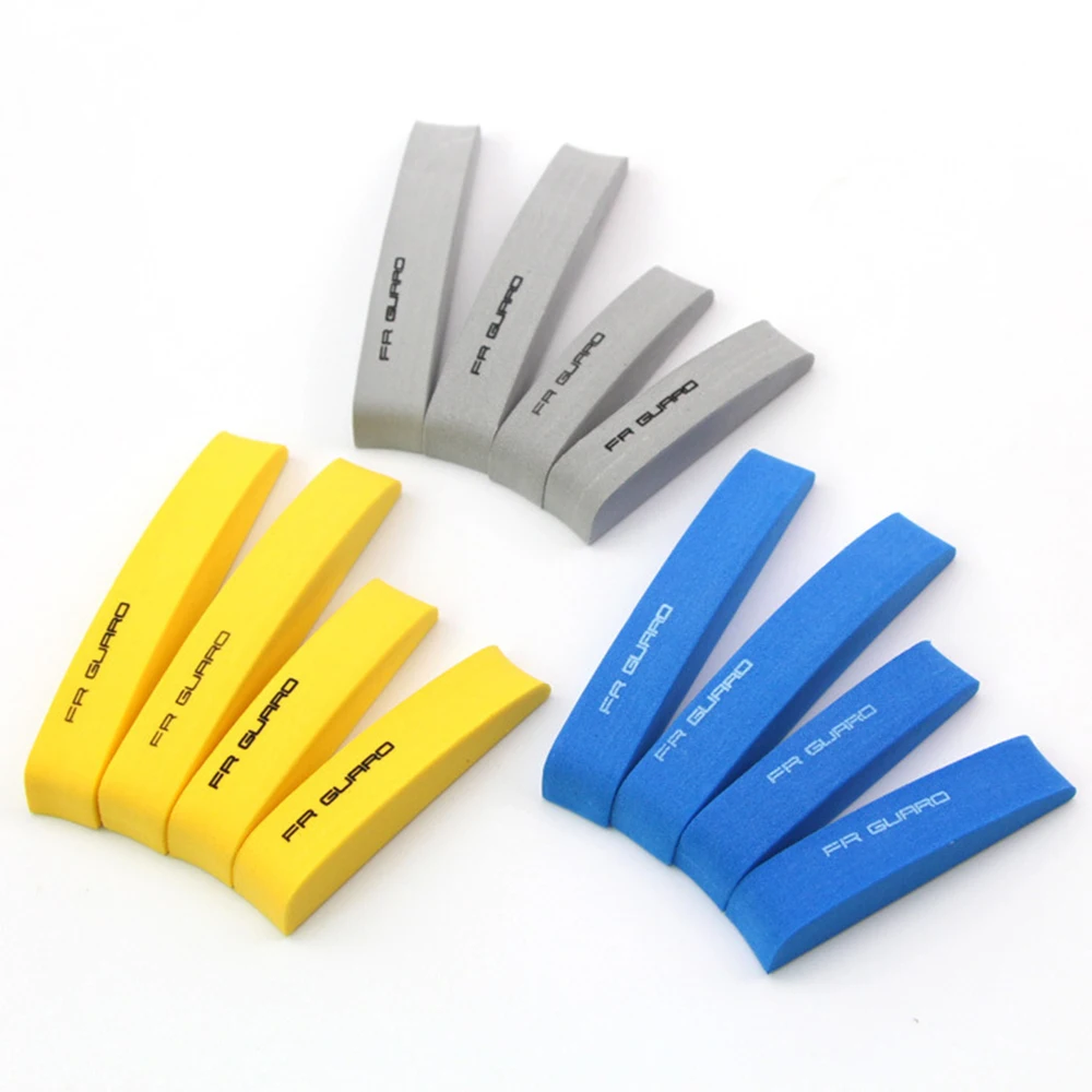 Car Door Protector Guard Strip Scratch Protector Car Rubber Bumper Stickers Auto Door Edge Protection Decoration 4Pcs 2025